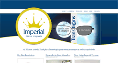 Desktop Screenshot of oticaimperial.com